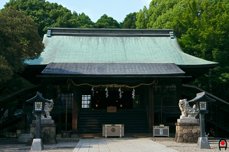 二荒山神社拝殿の写真