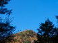 途中の林道からの古賀志山の写真