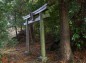 別雷神社脇の穴雷神の写真