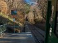 ケーブルカー筑波山頂駅から下り路線の写真