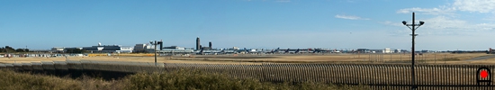 さくらの山から成田空港北側の眺めの写真