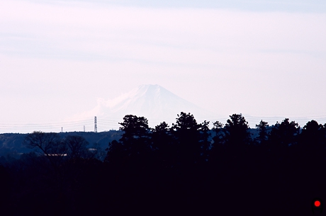 冨士山自然公園から富士山の写真