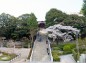 二荒山神社鳥居付近から見た参道の階段の写真