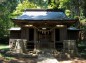 静神社拝殿の写真