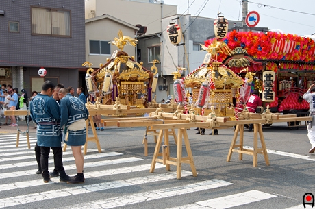 大前神社の神輿の写真