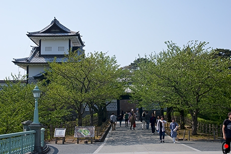 金沢城址石川門の写真