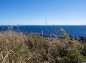 城ヶ島公園から見た安房崎灯台の写真