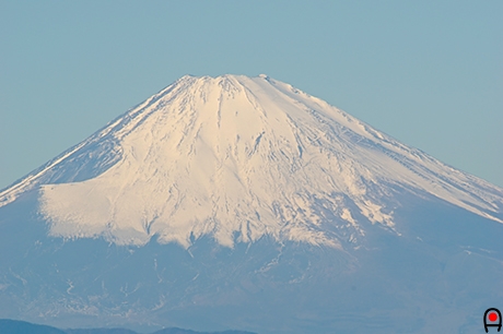 富士山アップの写真